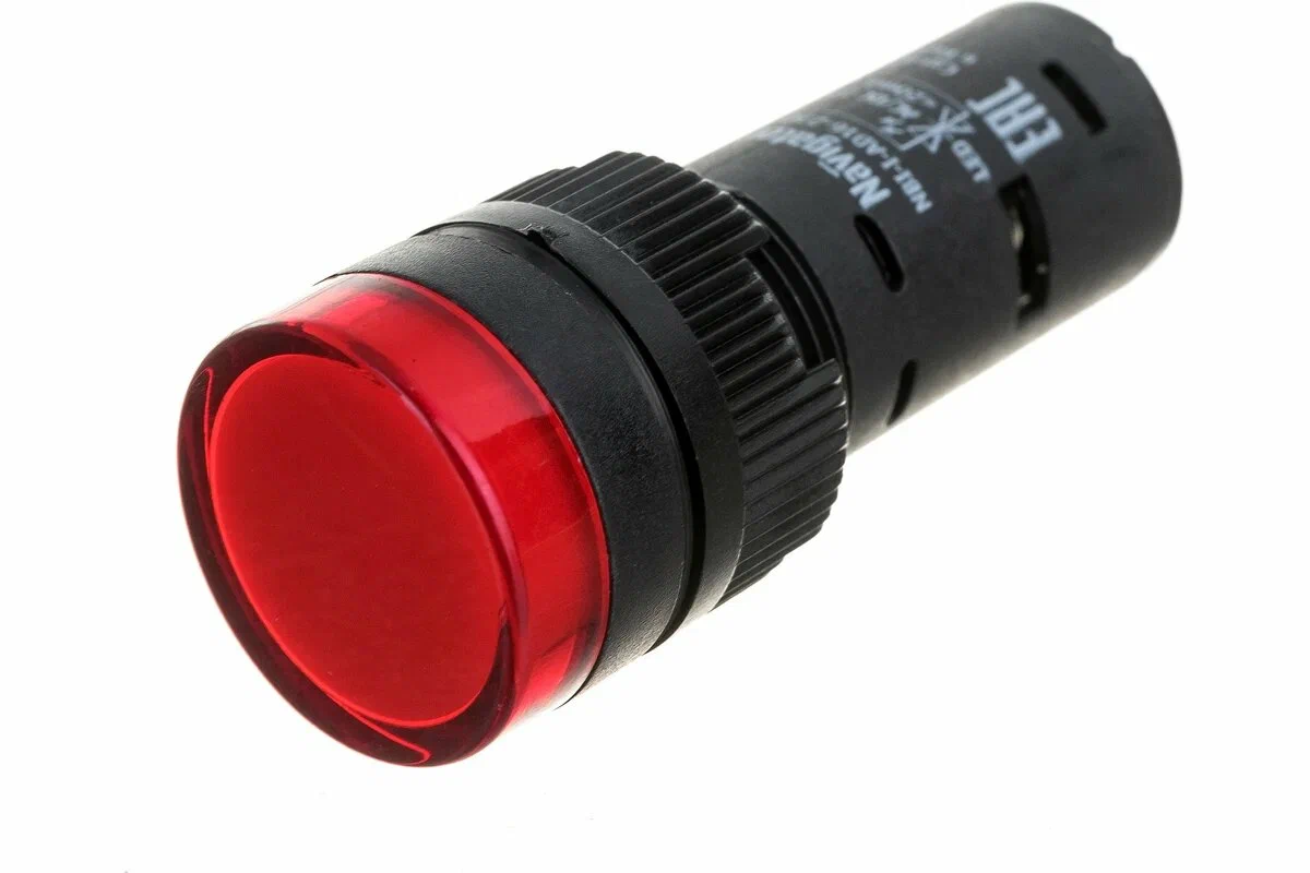 Лампа индикаторная AD16-16C (красная)